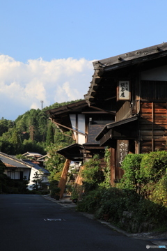 妻籠宿にて