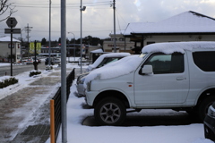 雪を見る会・駅前２