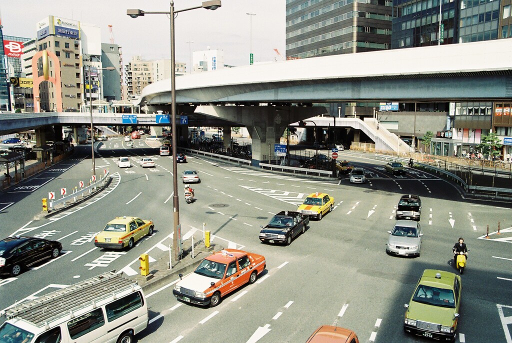 From the pedestrian bridge  （七氏バージョン）