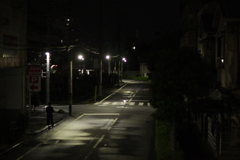 静か