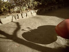 公園にて