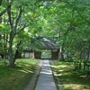中尊寺にて