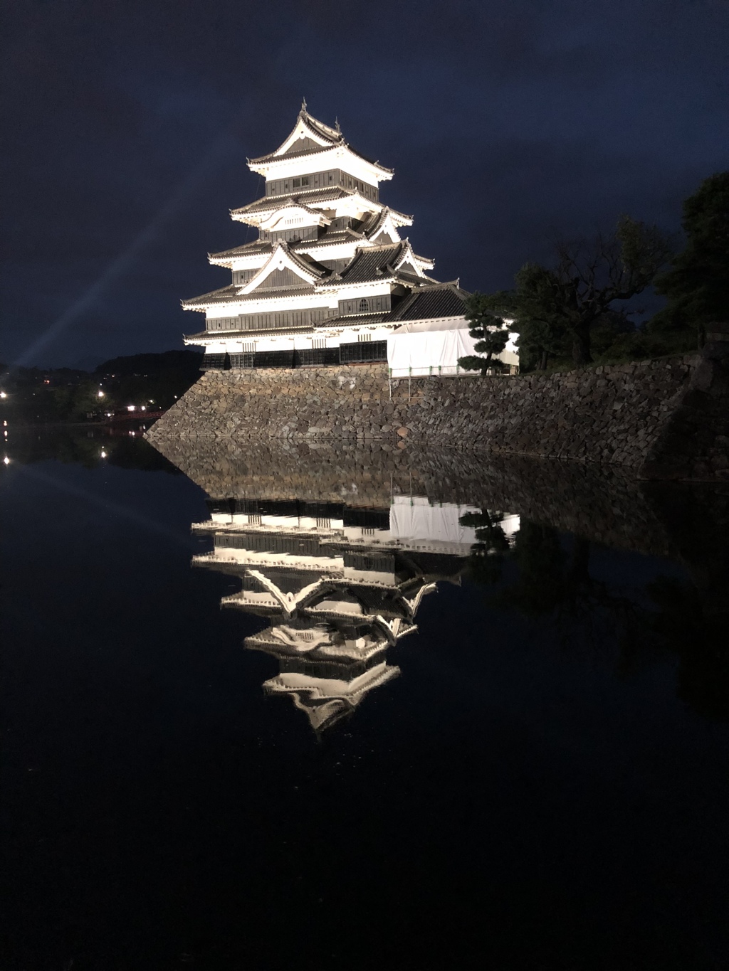 逆さ松本城