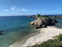 慶留間島からの展望