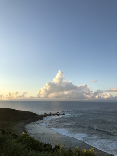 喜志鹿崎灯台より 海