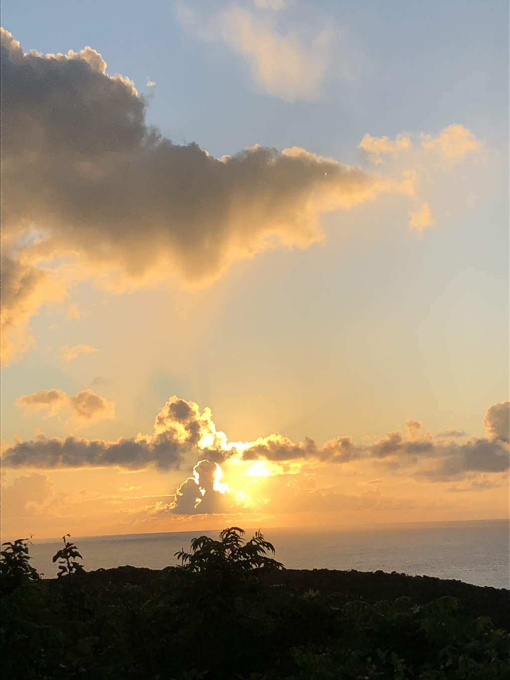 喜志鹿崎灯台より 夕陽