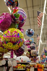 Birthday Balloon at walmart
