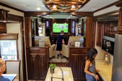 Motor home at California RV Show 2019 #3
