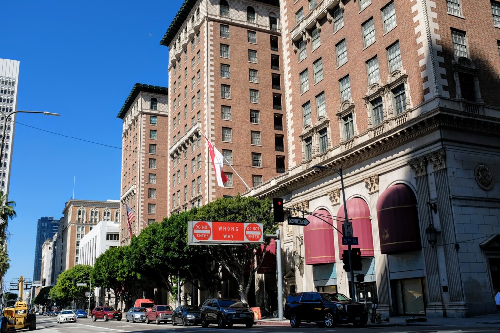 Downtown L.A. 快晴の朝
