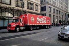 Downtown L.A. Coca-Cola Truck