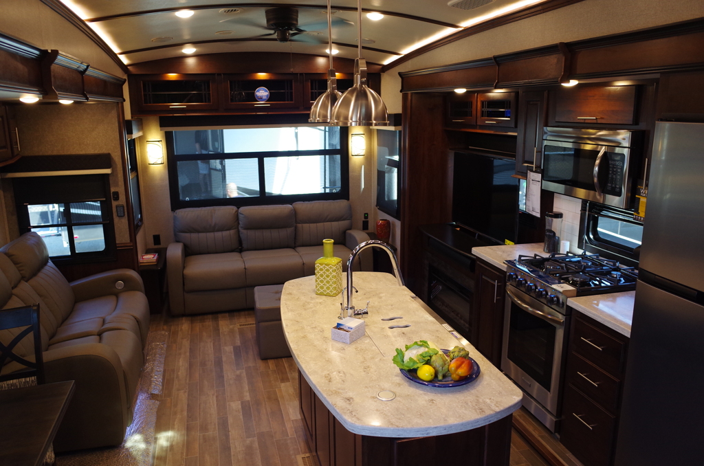 Motor home at California RV Show 2019 #2