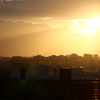 夕日の街　IMG_3049
