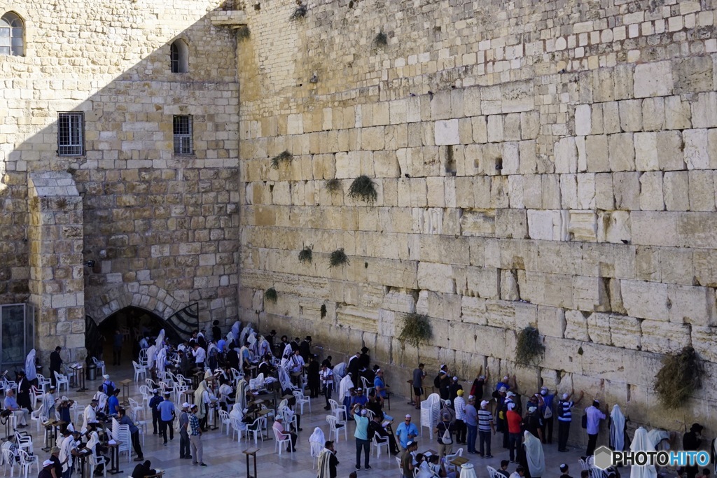 嘆きの壁　エルサレム、イスラエル