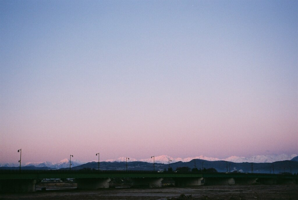 フイルムで元旦の朝