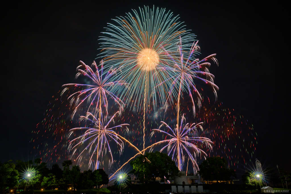 名港水上芸術花火2022⑤