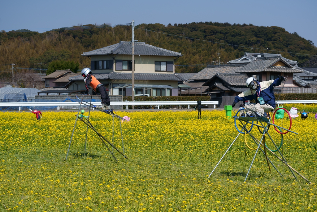 黄色のゲレンデ