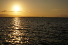有明海夕焼け