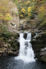 広島三段滝にて