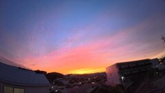 昨日の夕焼け…