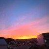 昨日の夕焼け…