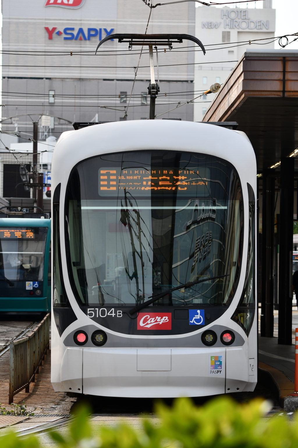 路面電車の日ということで、