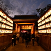 西宮神社　表門夕景②