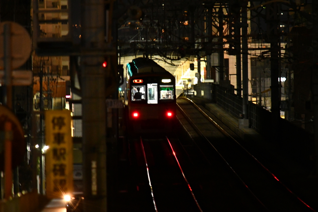 阪神電車　久寿川駅から西宮駅へ
