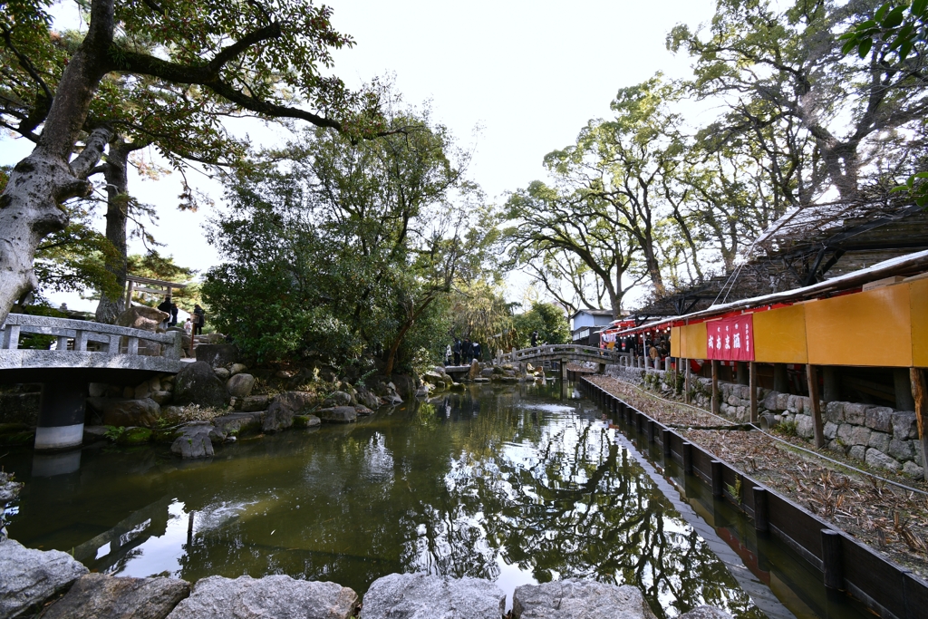 西宮神社　神池