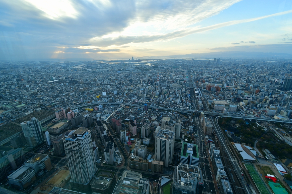 街と空