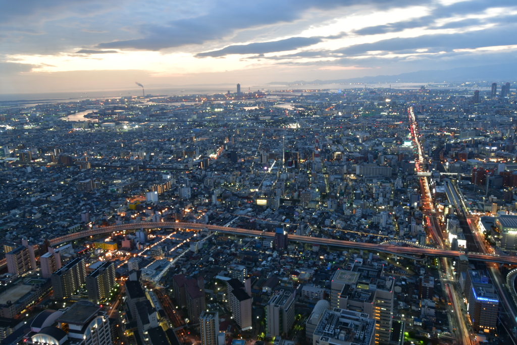 Osaka Magic hour