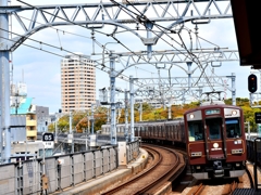 香櫨園駅にて