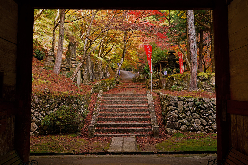 丹波紅葉めぐり　石龕寺