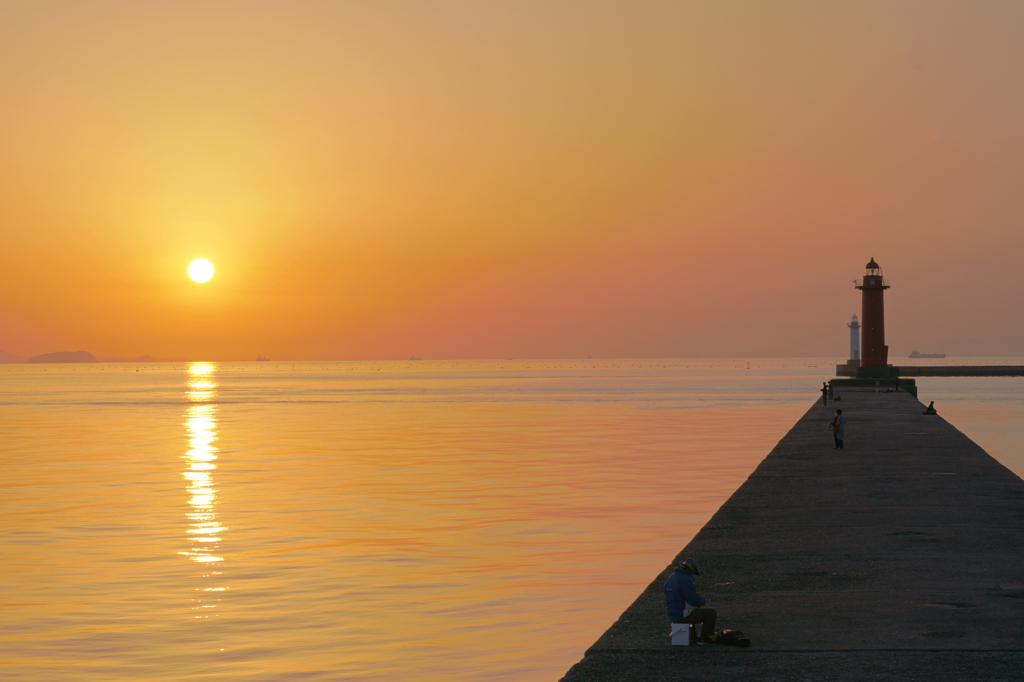 瀬戸の夕暮れ①