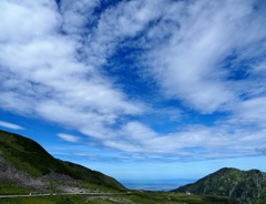 立山黒部アルペンルートで見た空