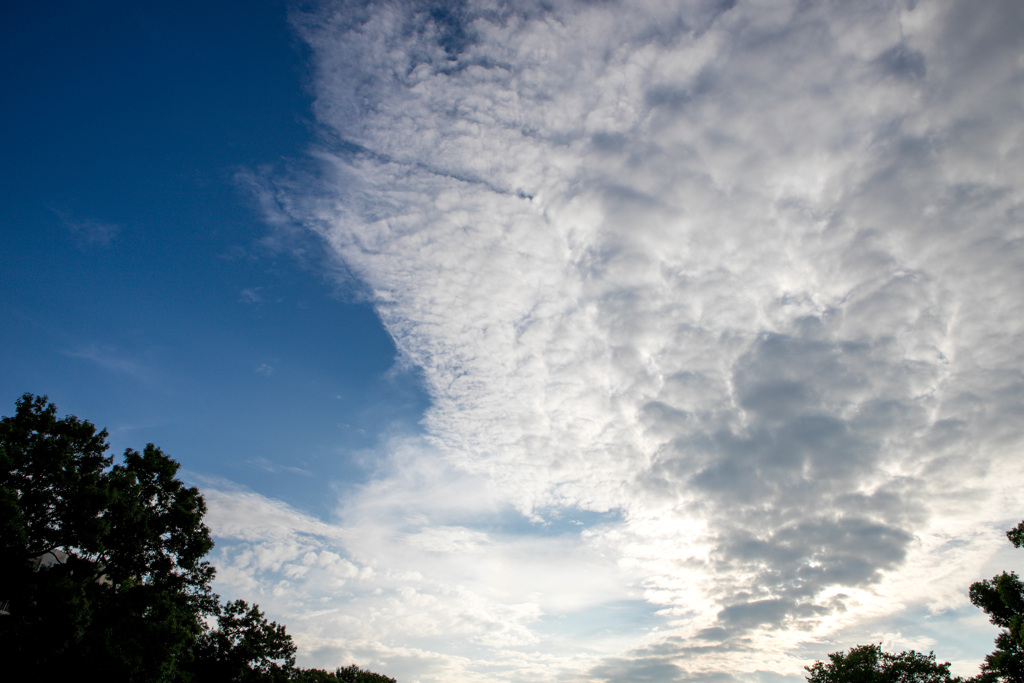 夕暮れの空