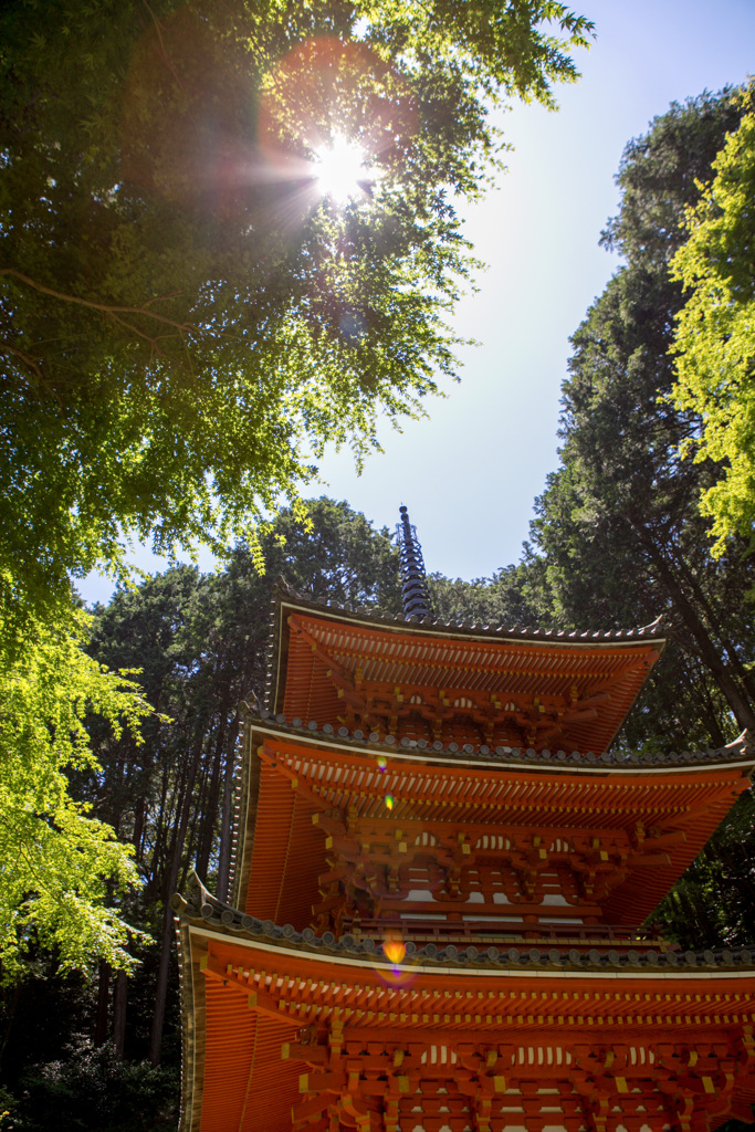 三重塔by岩船寺