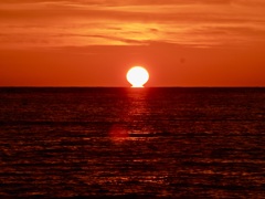 11.13 今朝のオホーツク海だるま太陽