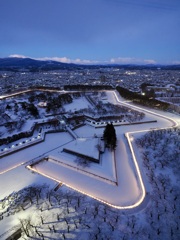 五稜郭ライトアップ（OM-3版）