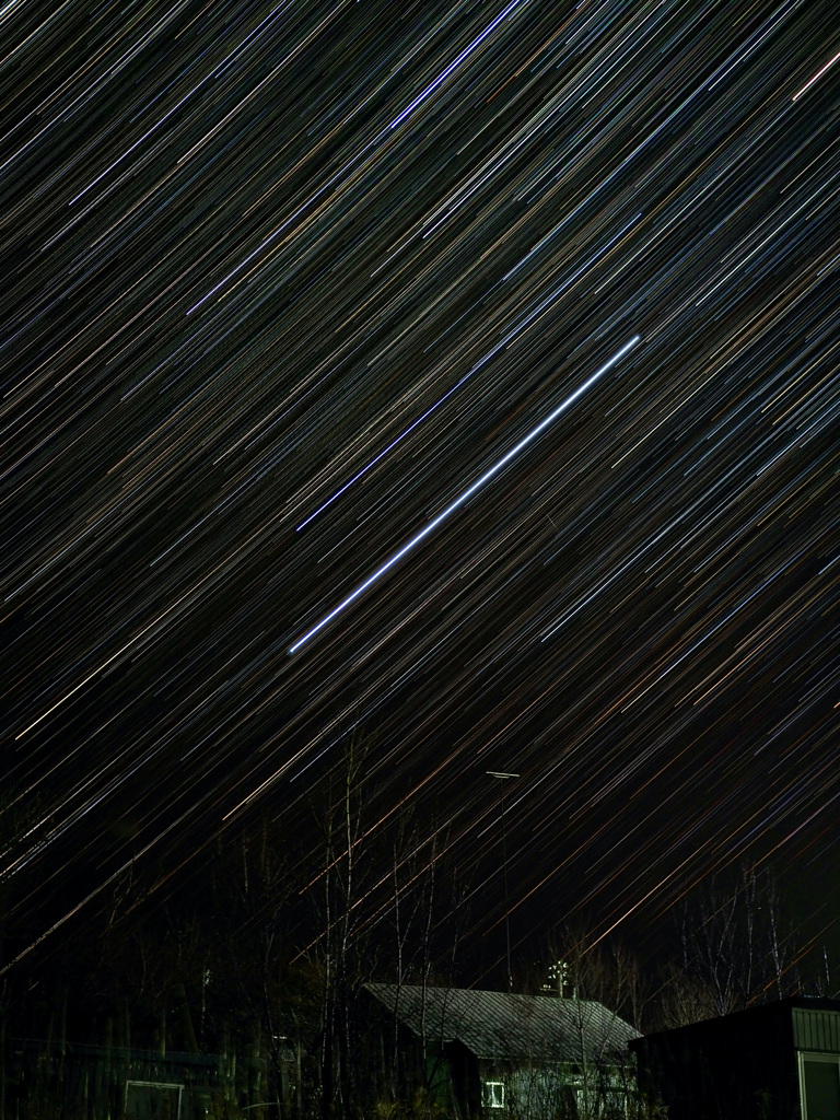 星の雨が降る