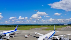 夏雲に向けて