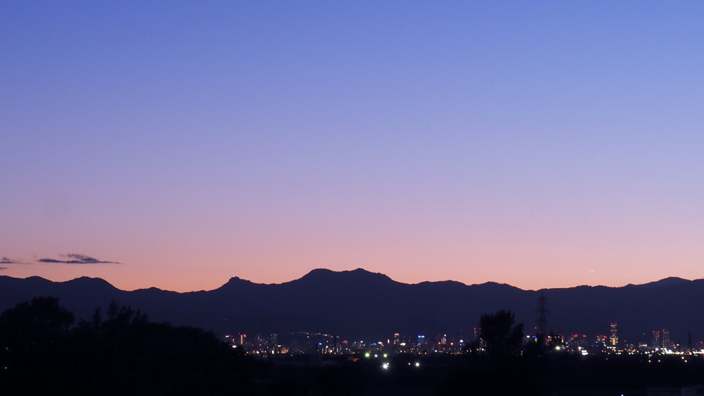 9月15日の夕暮れ