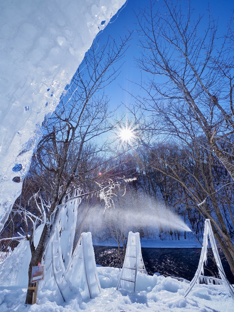 樹氷づくり