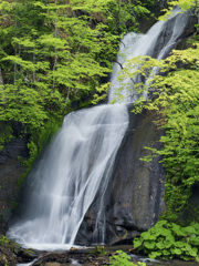 恵庭渓谷　三段の滝②