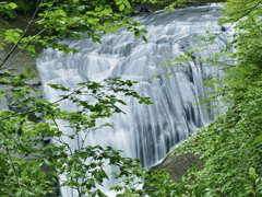 恵庭渓谷　白扇の滝