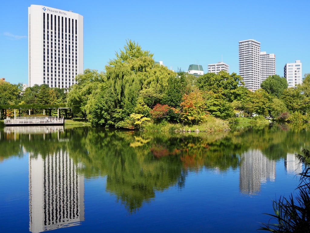 9月半ばの中島公園