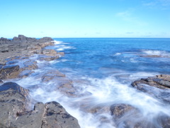 オホーツクの波