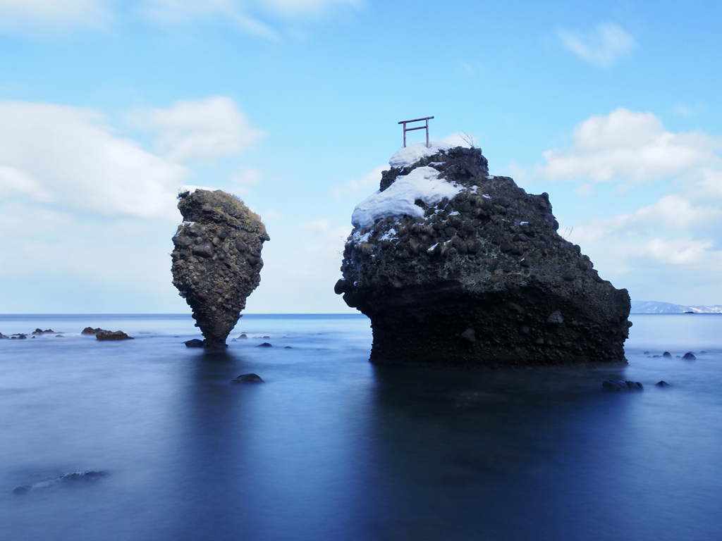 えびす岩と大黒岩