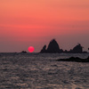 夕日