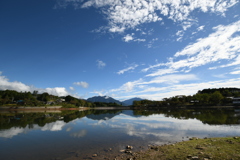椛の湖リフレクション