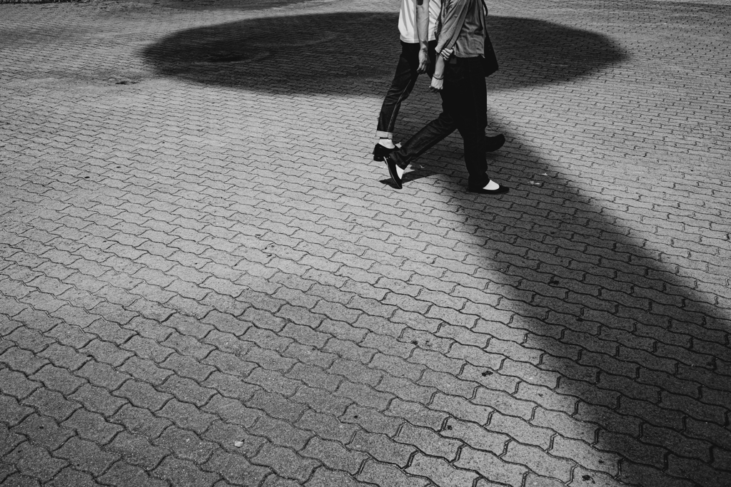 Step on the shadow: Same day last year